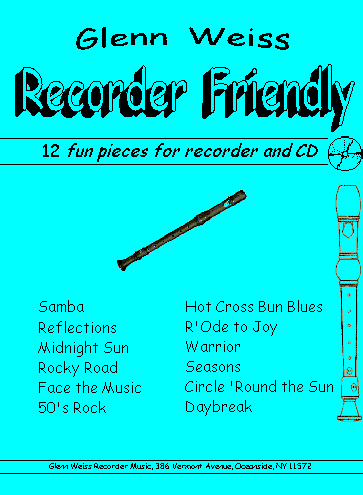 Recorder Friendly Cover